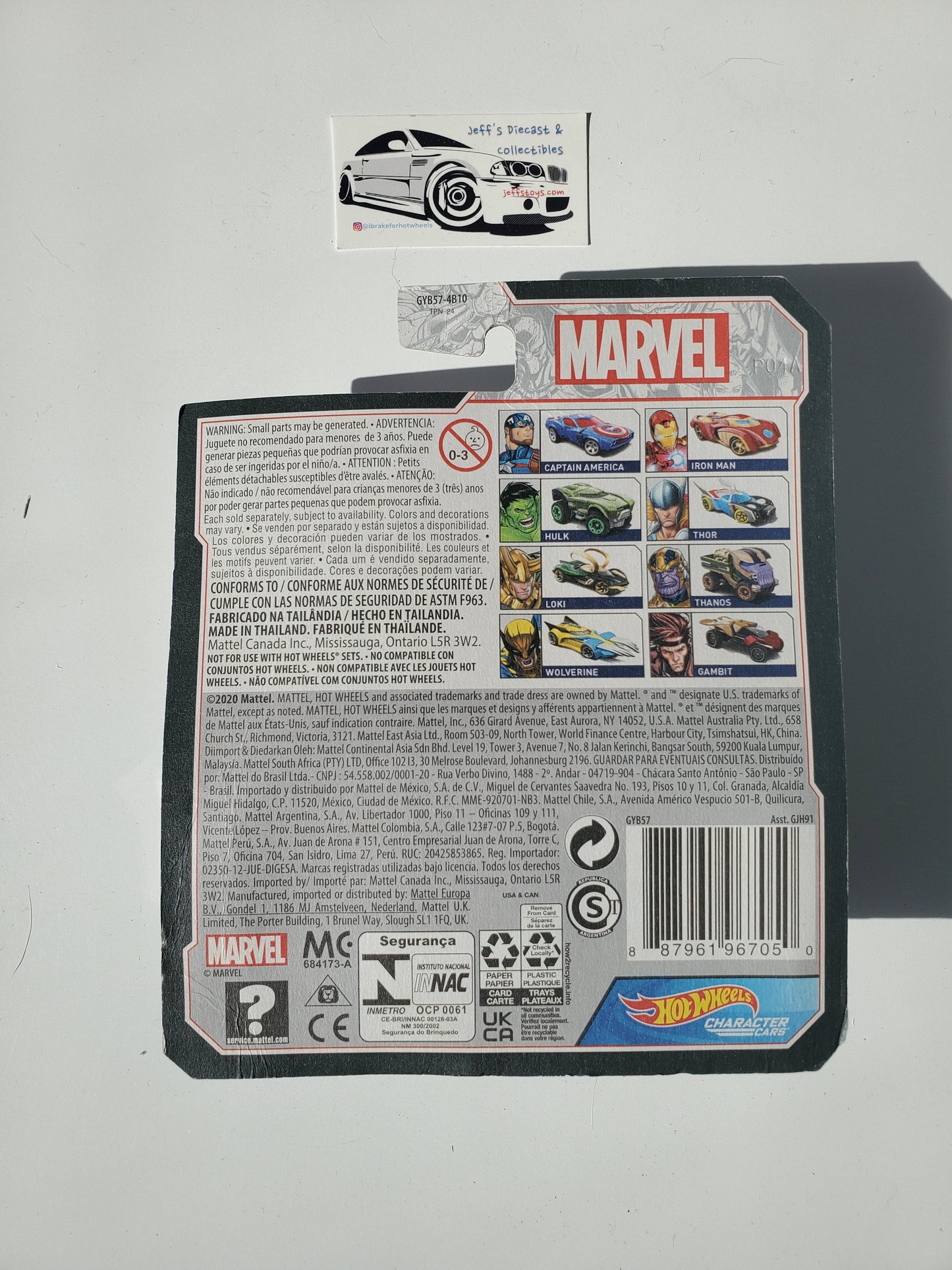 Hot Wheels Character Cars Marvel Thanos Jeff's Diecast & Collectibles