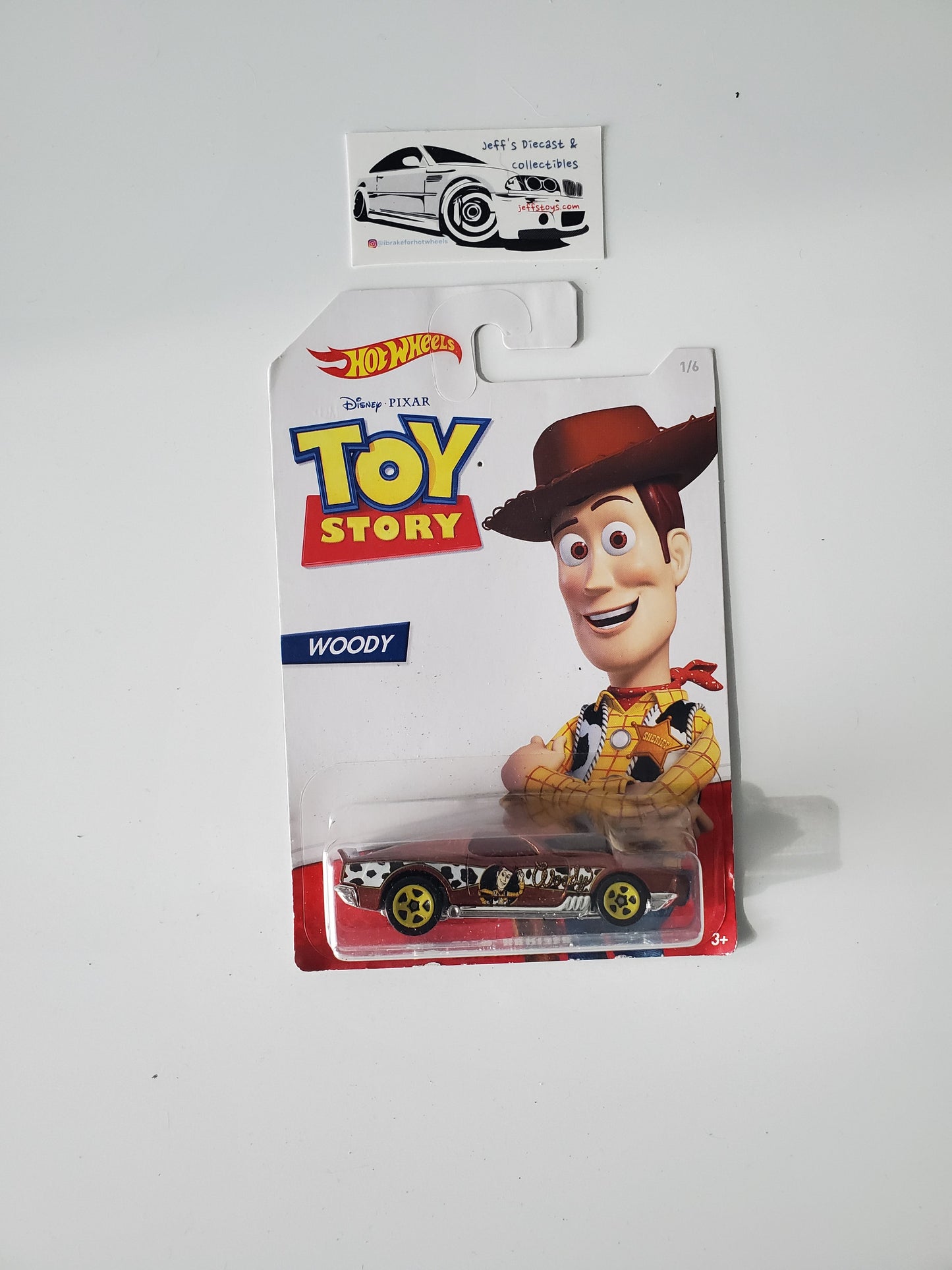 2019 Hot Wheels Toy Story Woody Blvd Bruiser Jeff's Diecast & Collectibles