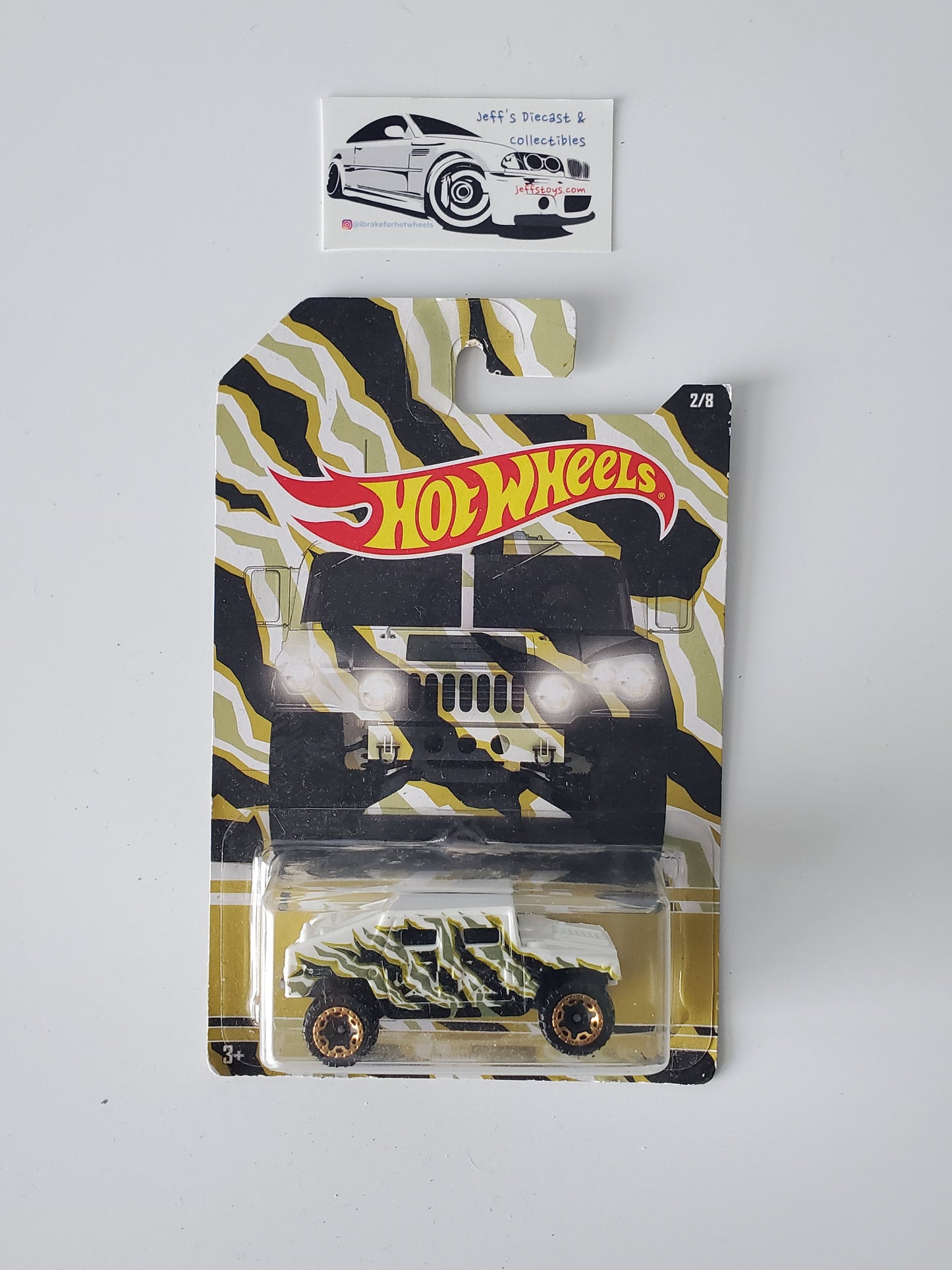 2017 Hot Wheels Camouflage Series Humvee Jeff's Diecast & Collectibles