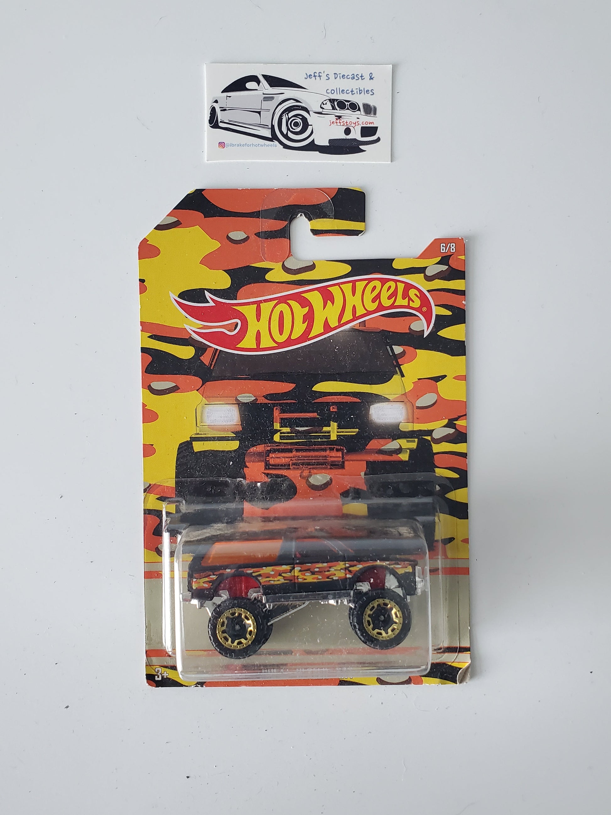 2017 Hot Wheels Camouflage Series Chevy Blazer 4x4 Jeff's Diecast & Collectibles