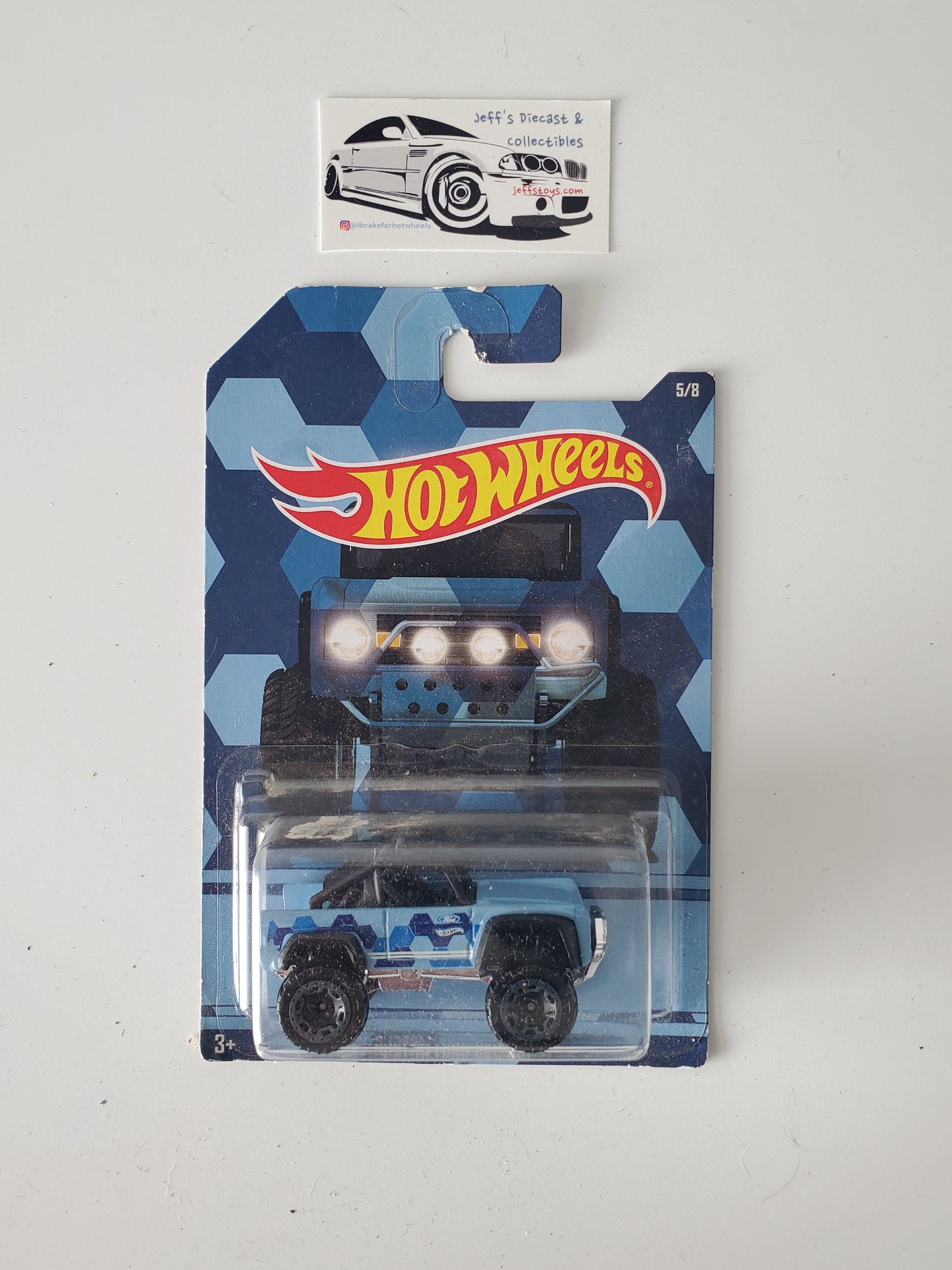 2017 Hot Wheels Camouflage Series Custom Ford Bronco Jeff's Diecast & Collectibles