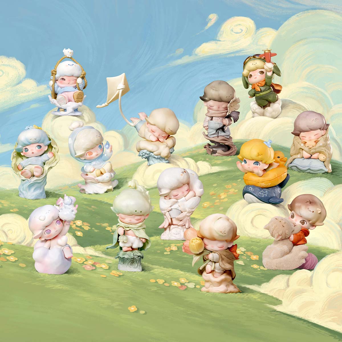DIMOO Memories We Hold Series Figures Blind Box Super Anime Store