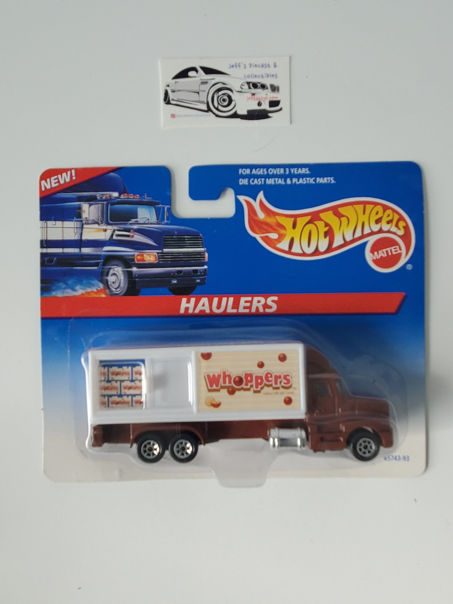 1996 Hot Wheels Haulers Whoppers Jeff's Diecast & Collectibles