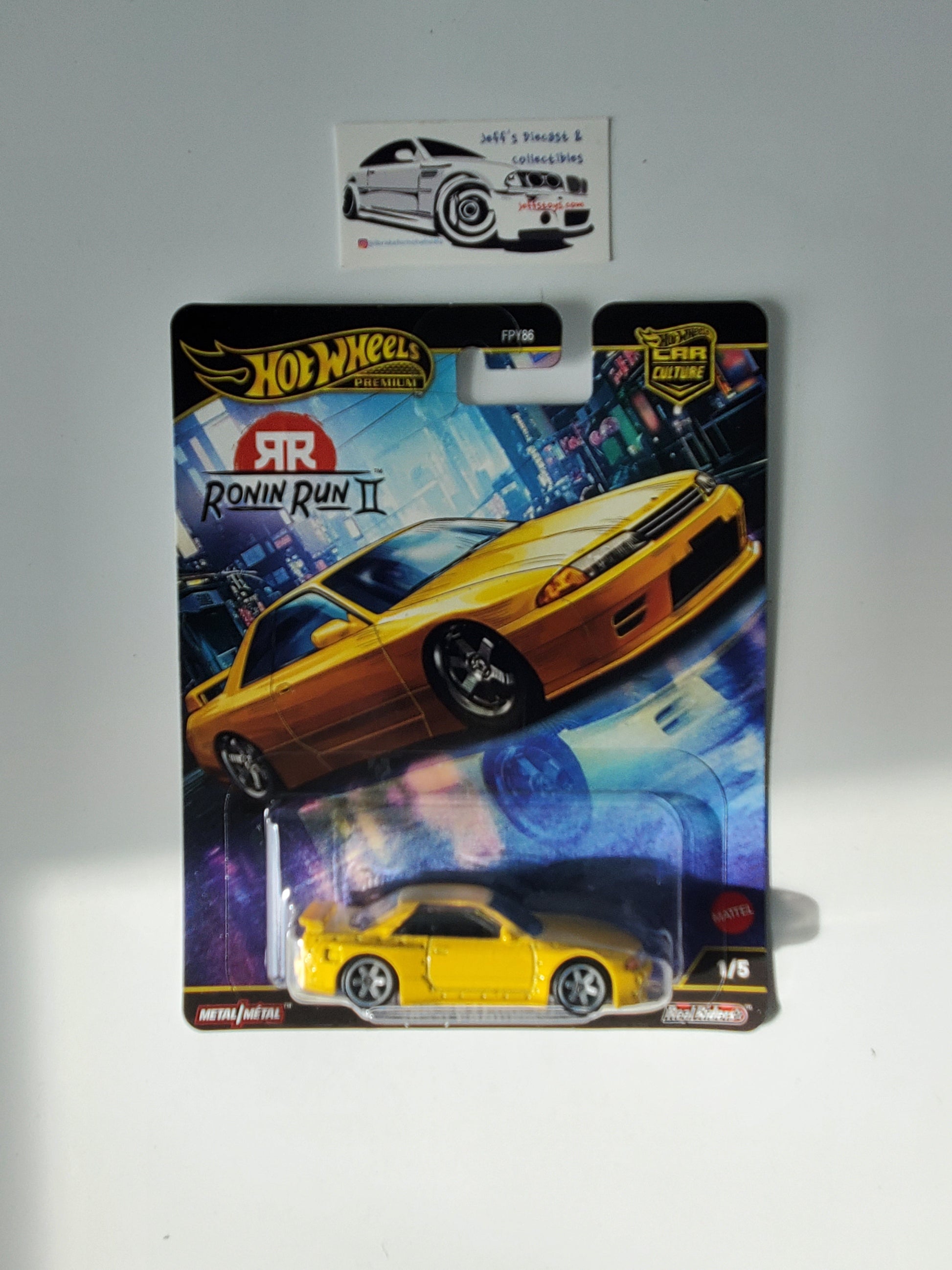 2025 Hot Wheels Premium Ronin Run II Nissan Skyline GT-R (R32) Pandem Jeff's Diecast & Collectibles