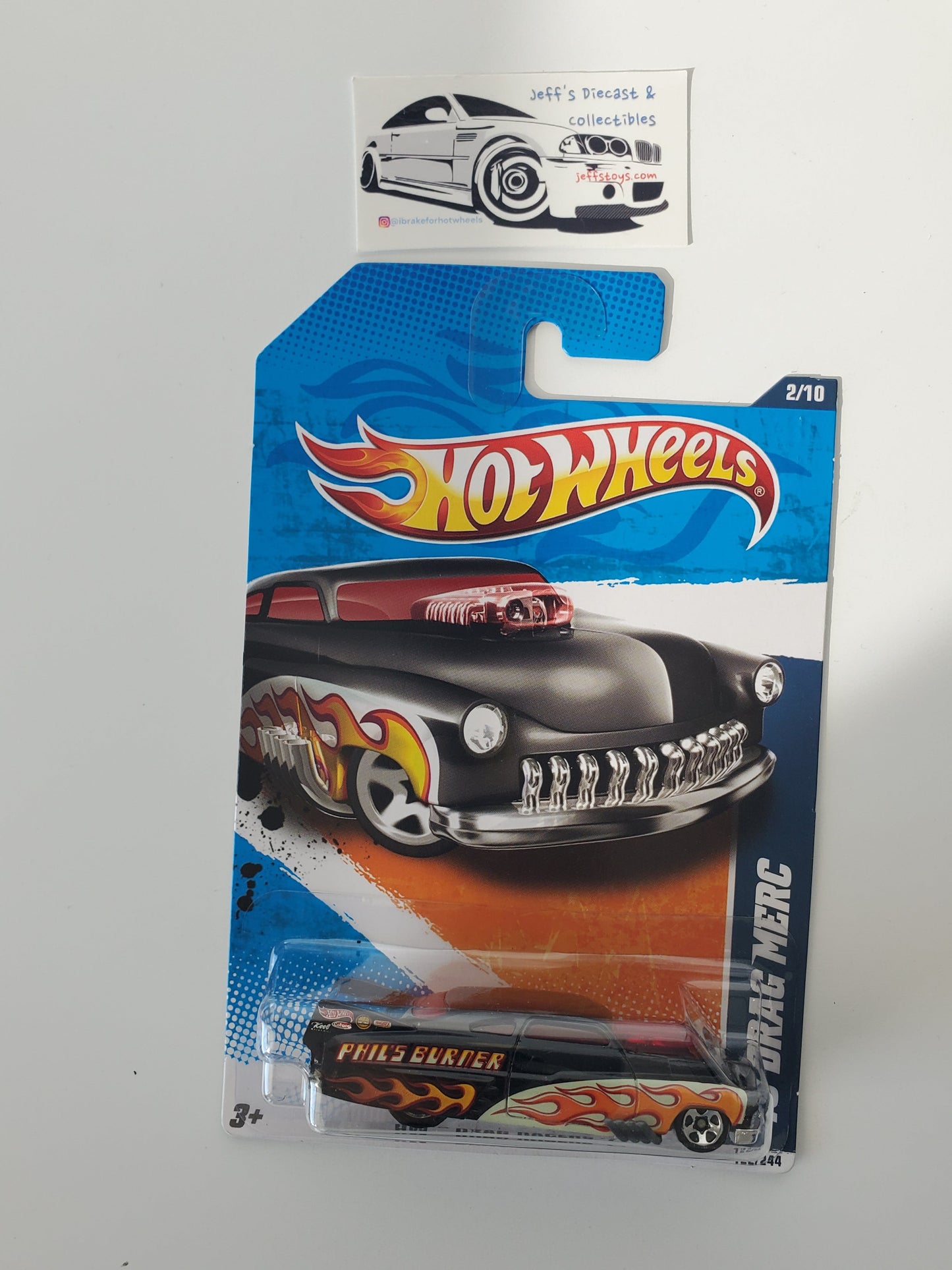 2011 Hot Wheels '49 Drag Merc #122 Jeff's Diecast & Collectibles
