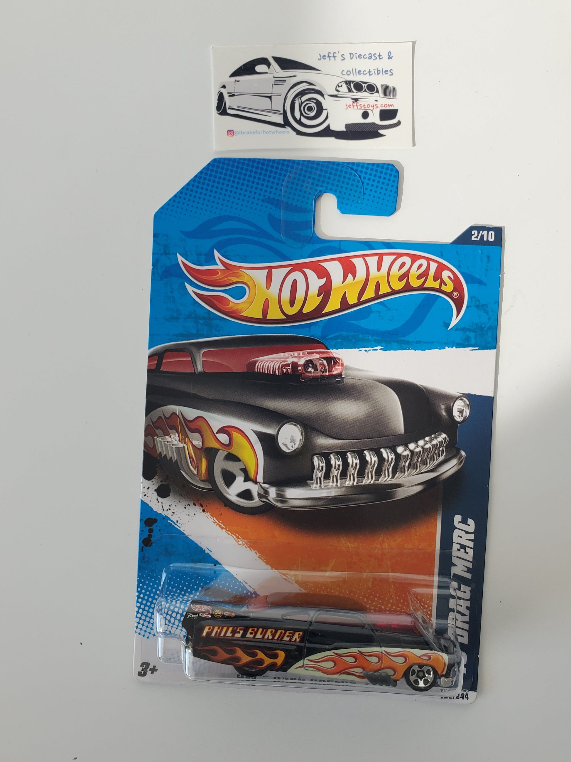 2011 Hot Wheels '49 Drag Merc #122 Jeff's Diecast & Collectibles