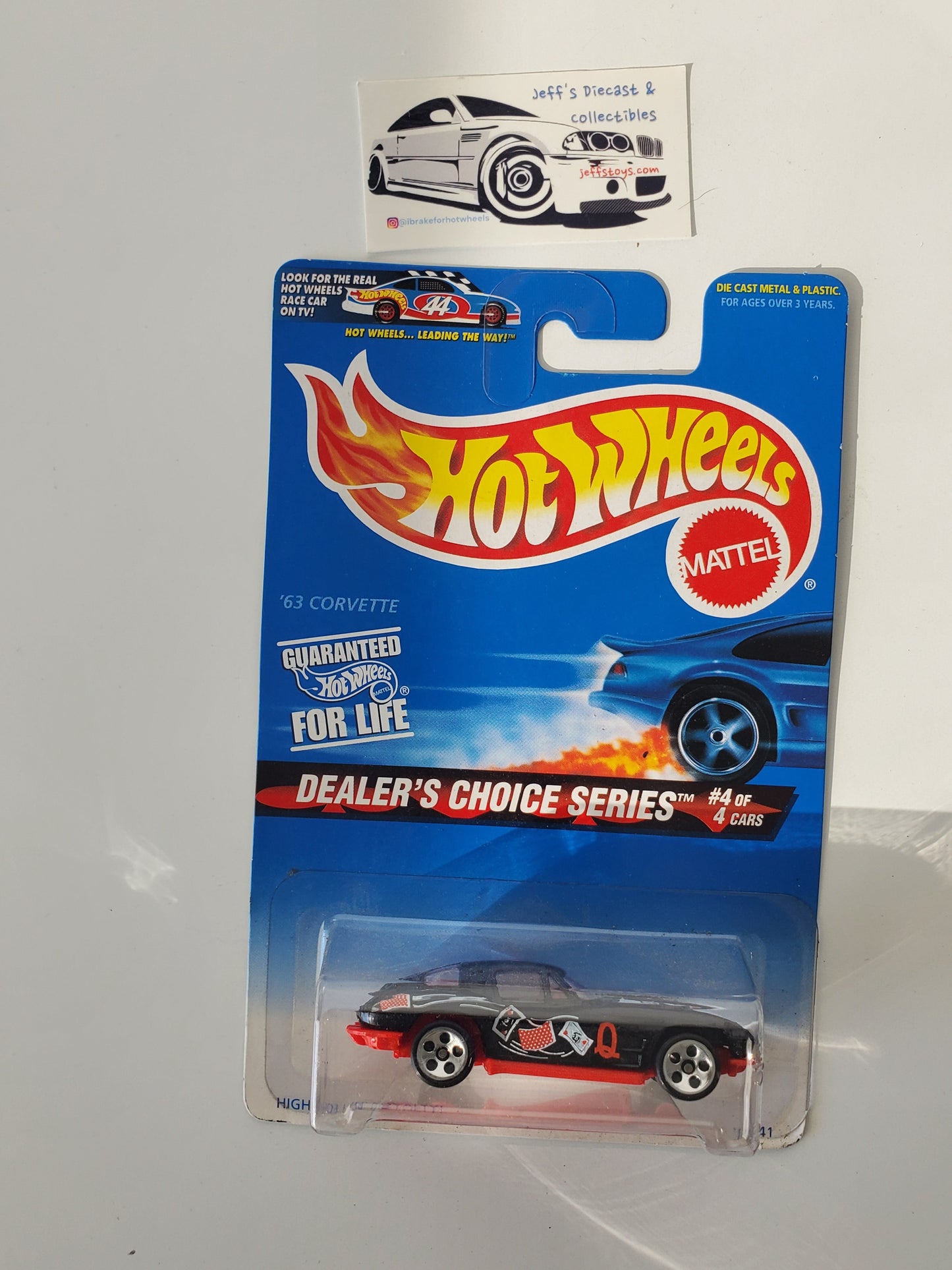 1997 Hot Wheels '63 Corvette #568 Jeff's Diecast & Collectibles