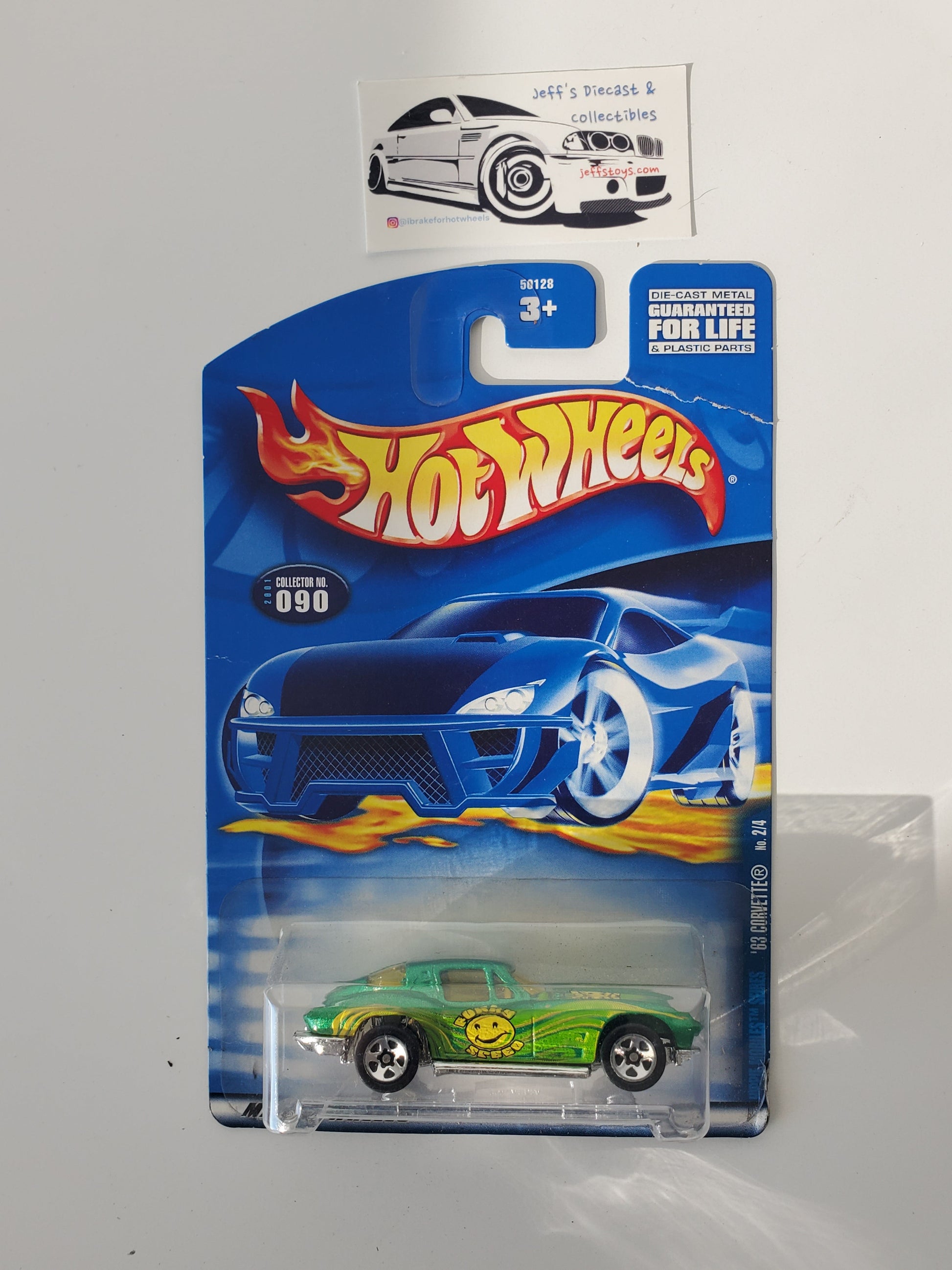 2001 Hot Wheels '63 Corvette #90 Jeff's Diecast & Collectibles