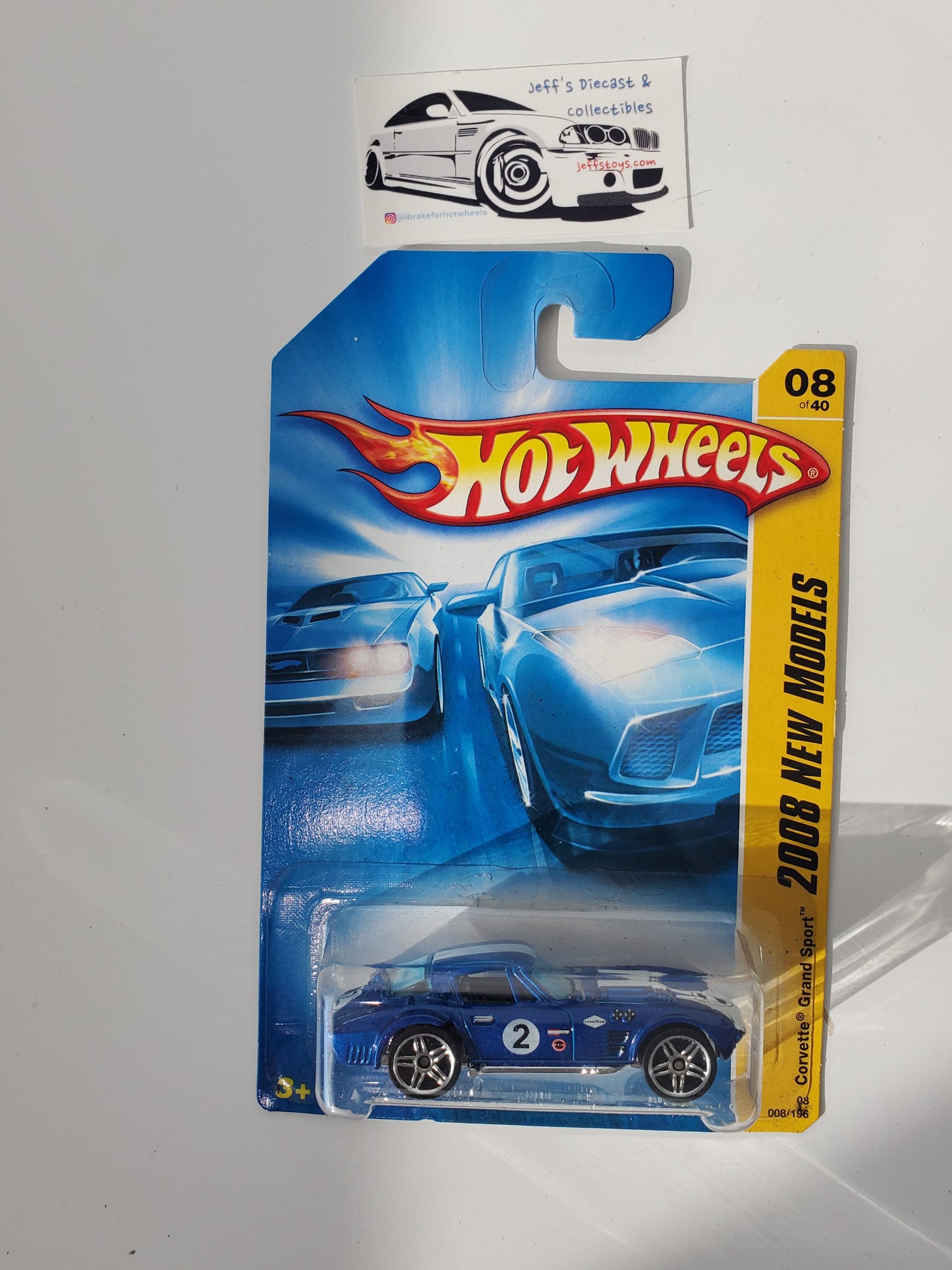2008 Hot Wheels Corvette Grand Sport #8 Jeff's Diecast & Collectibles