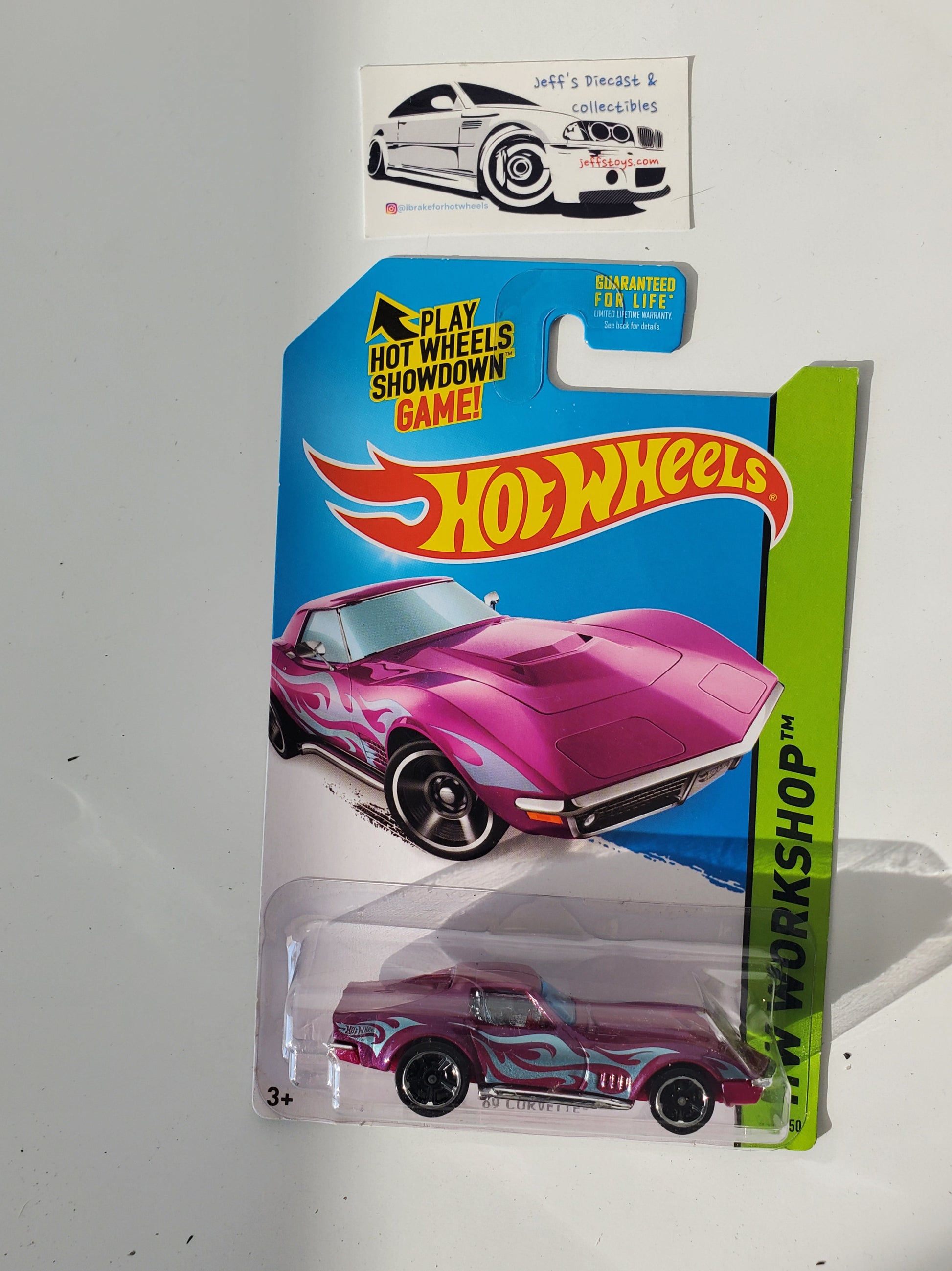 2014 Hot Wheels '69 Corvette #214 Jeff's Diecast & Collectibles