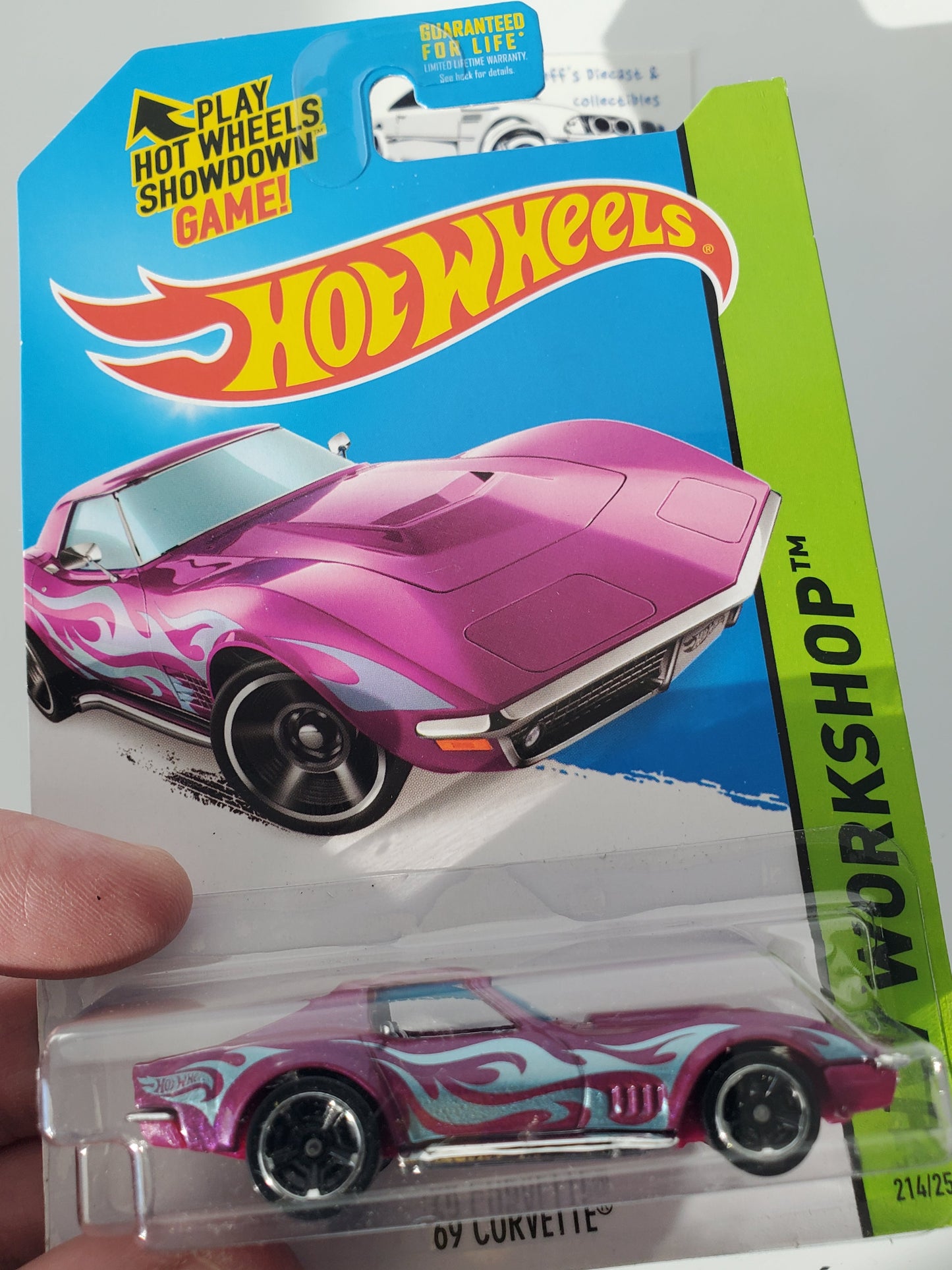 2014 Hot Wheels '69 Corvette #214 Jeff's Diecast & Collectibles