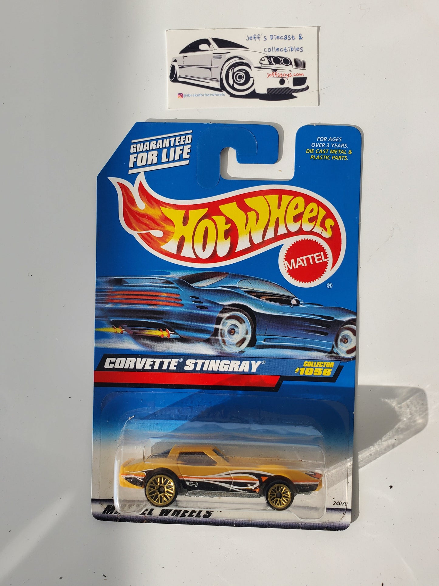 1999 Hot Wheels Corvette Stingray #1056 Jeff's Diecast & Collectibles