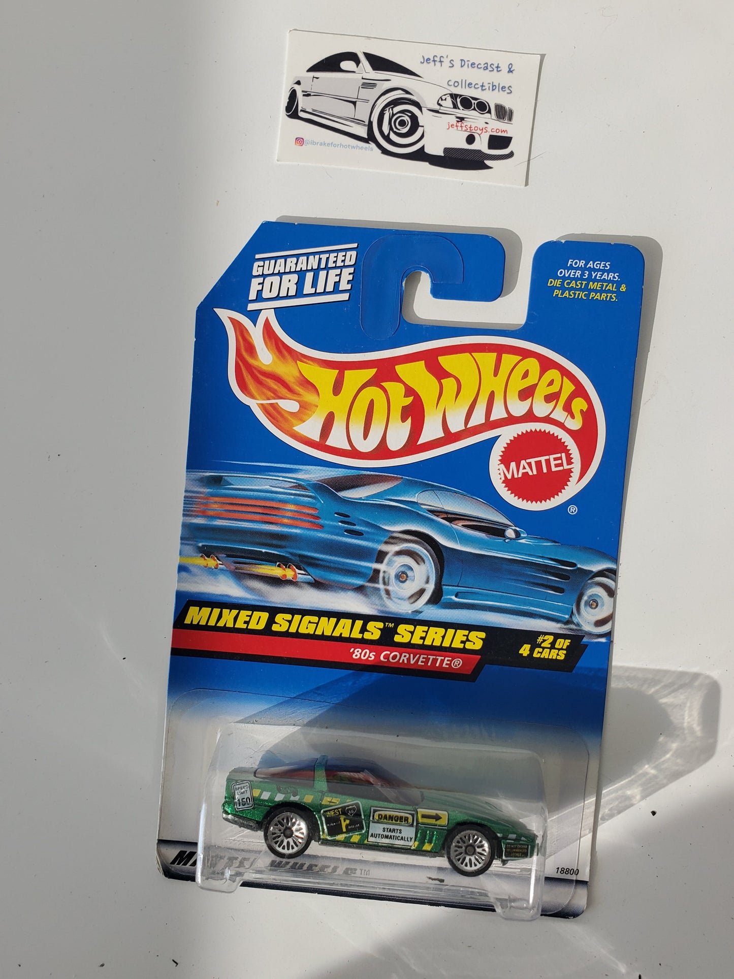 1998 Hot Wheels '80s Corvette #734 Jeff's Diecast & Collectibles