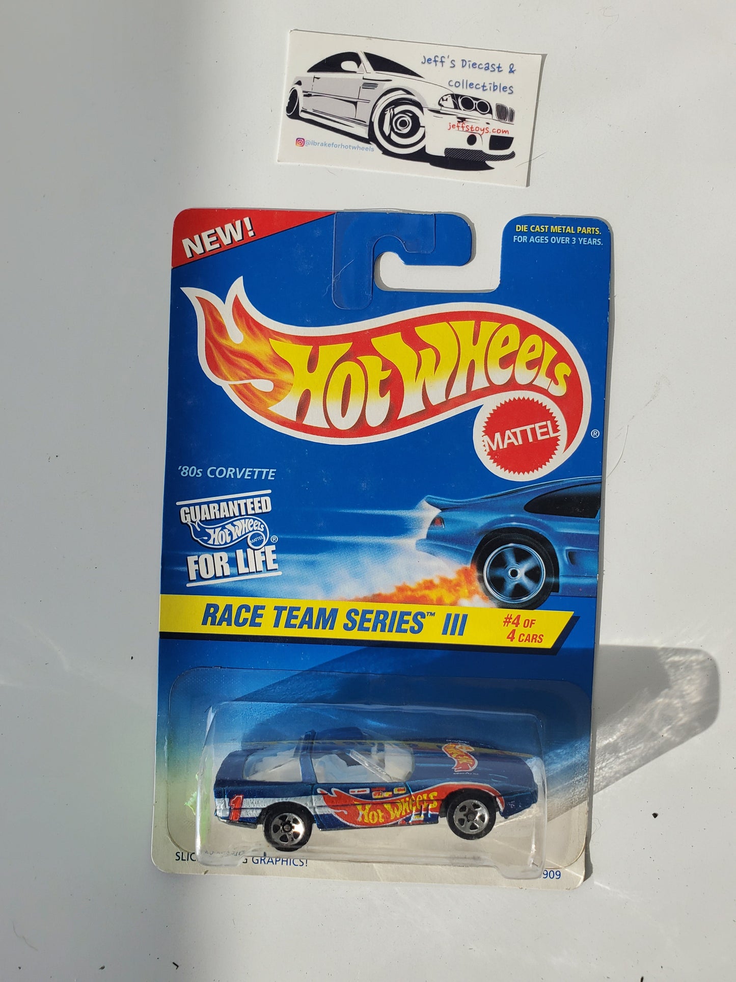 1997 Hot Wheels '80s Corvette #536 Jeff's Diecast & Collectibles
