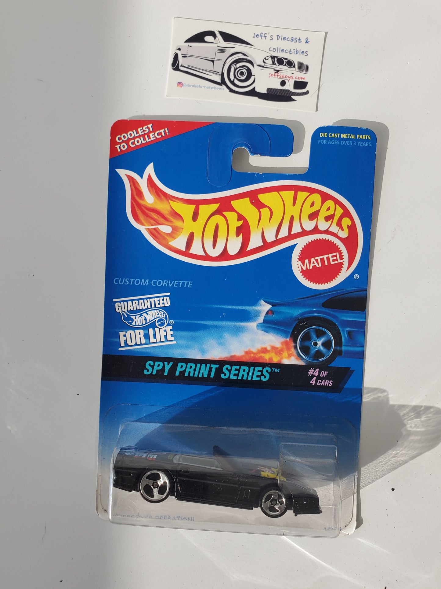 1997 Hot Wheels Custom Corvette #556 Jeff's Diecast & Collectibles