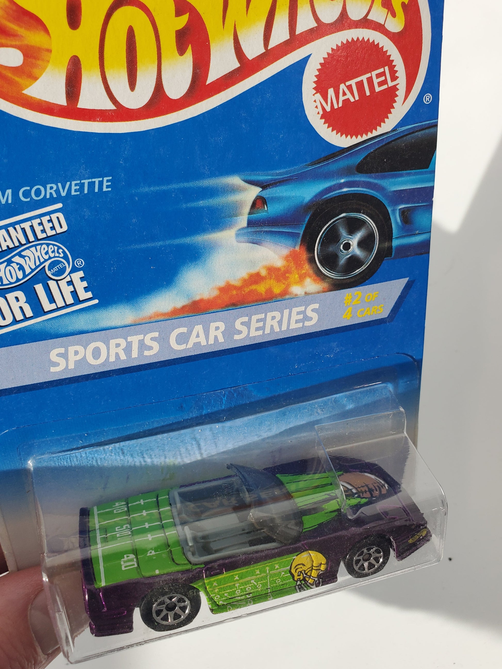 1996 Hot Wheels Custom Corvette #405 Jeff's Diecast & Collectibles