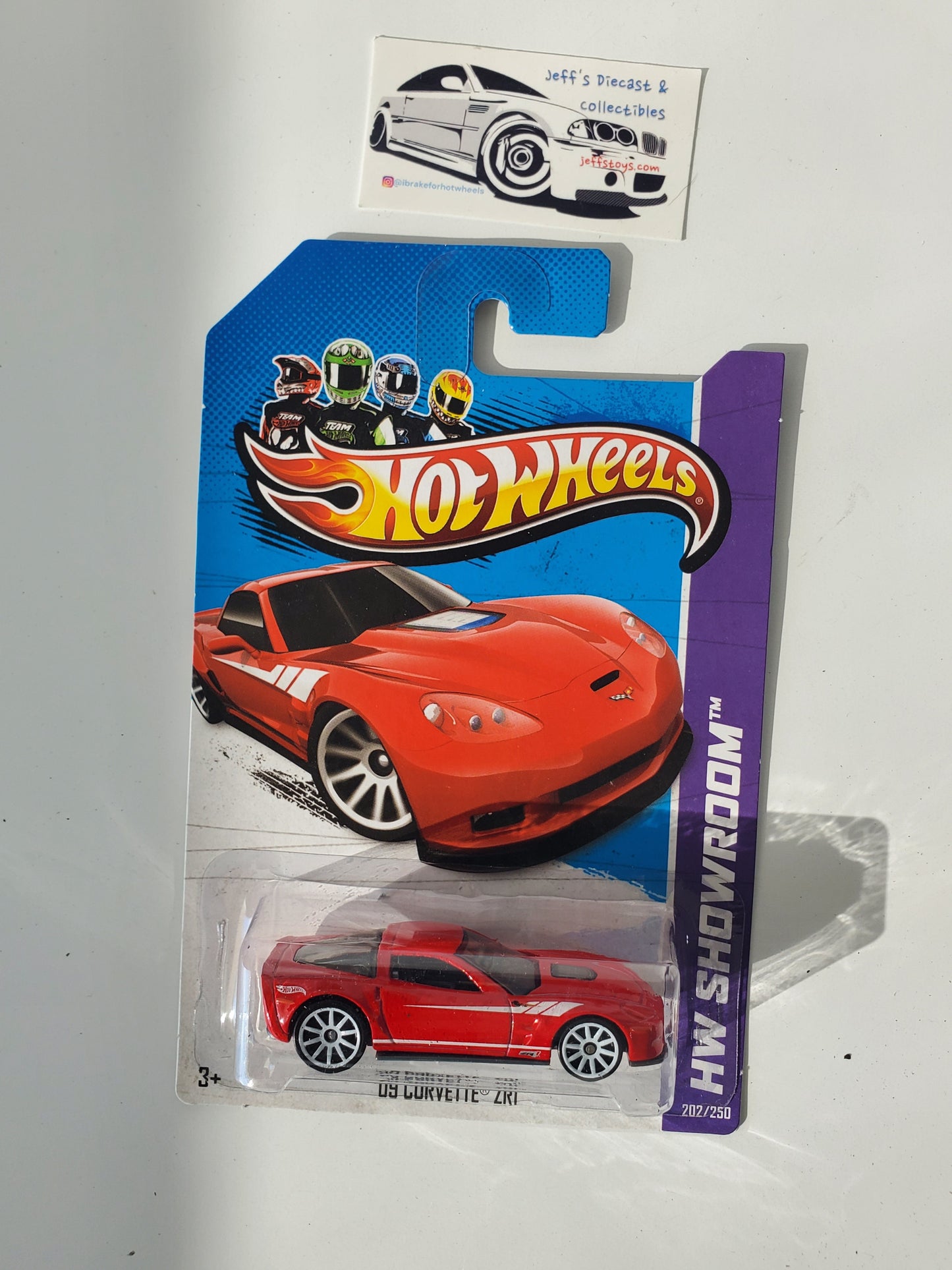 2013 Hot Wheels '09 Corvette ZR1 #202 Jeff's Diecast & Collectibles