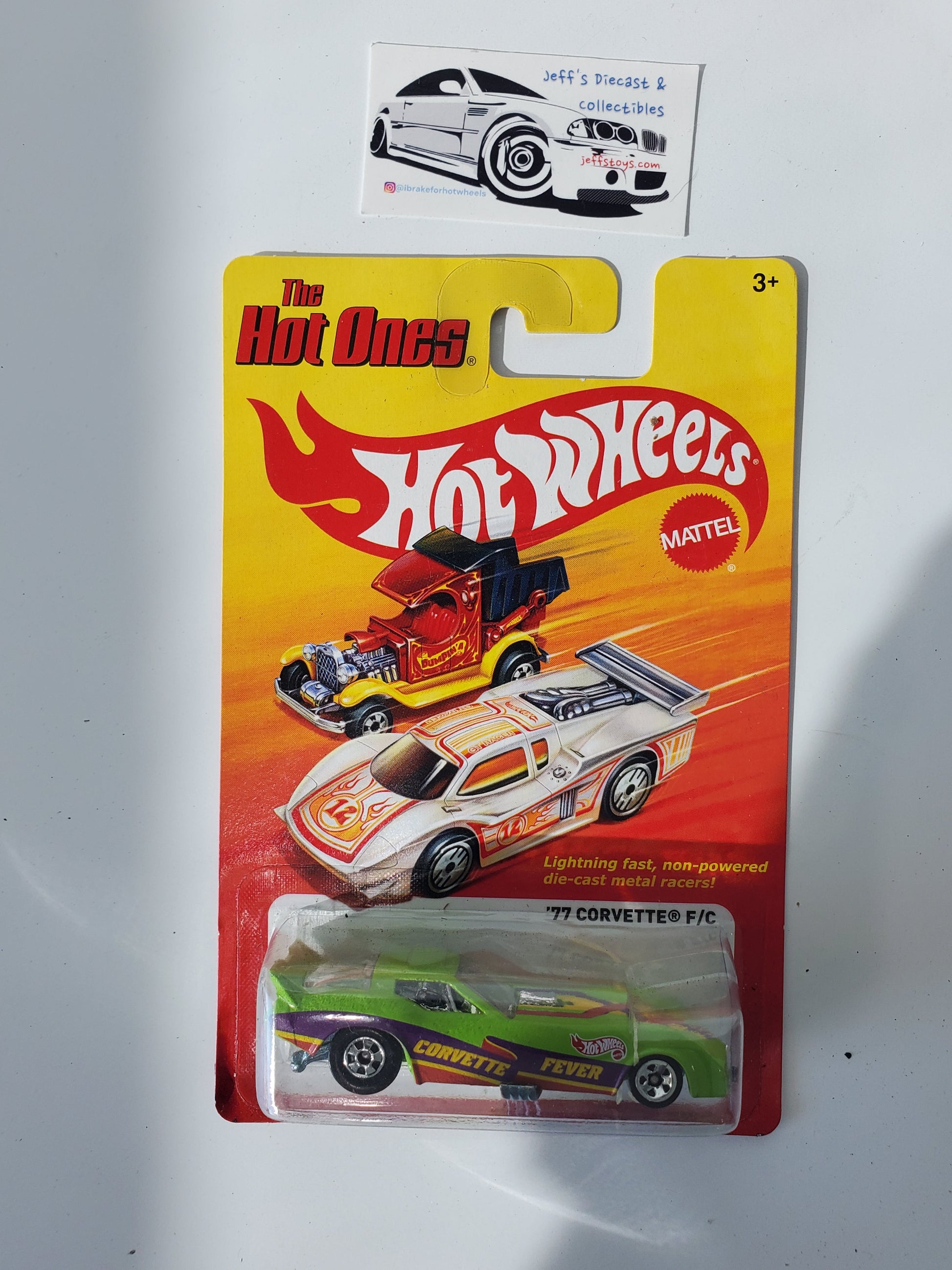 2011 Hot Wheels Hot Ones '77 Corvette F/C Jeff's Diecast & Collectibles