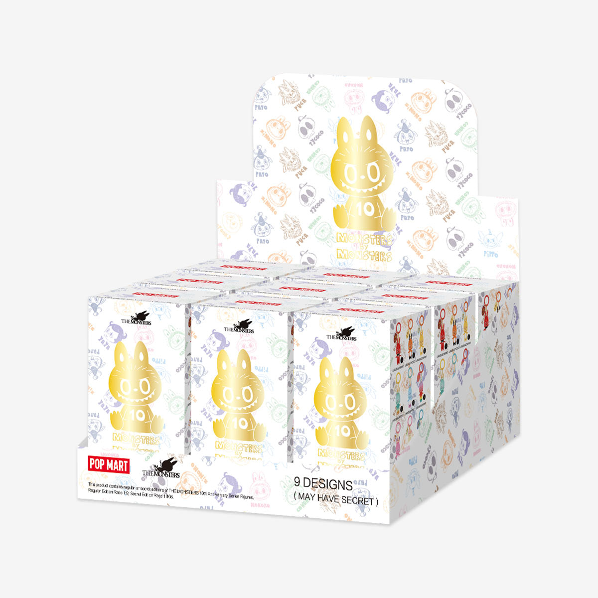 POP MART The Monsters 10th Anniversary Series Blind Box Figure Super Anime Store