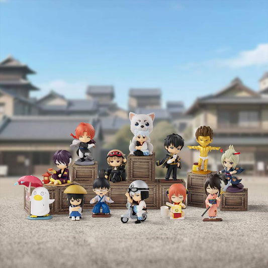 POP MART Gintama Welcome to Yorozuya Series Blind Box Figure Super Anime Store