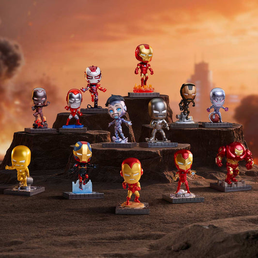 Marvel Iron Man: A Journey Through Armors Series Blind Box Figure | POP MART Super Anime Store