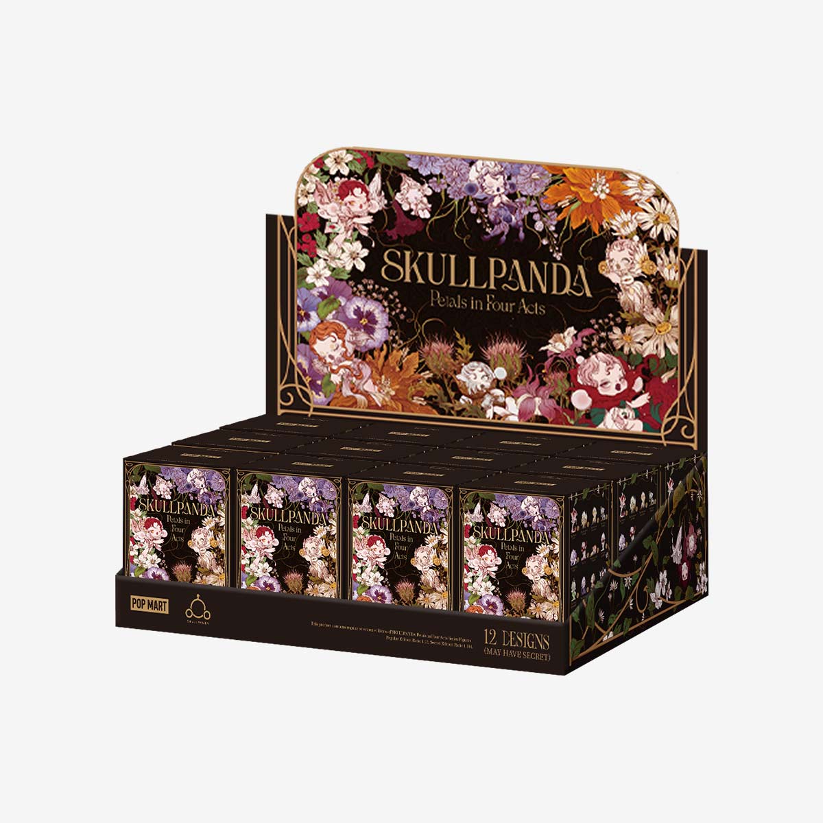 SKULLPANDA Petals in Four Acts Series Blind Box Figure | POP MART Super Anime Store