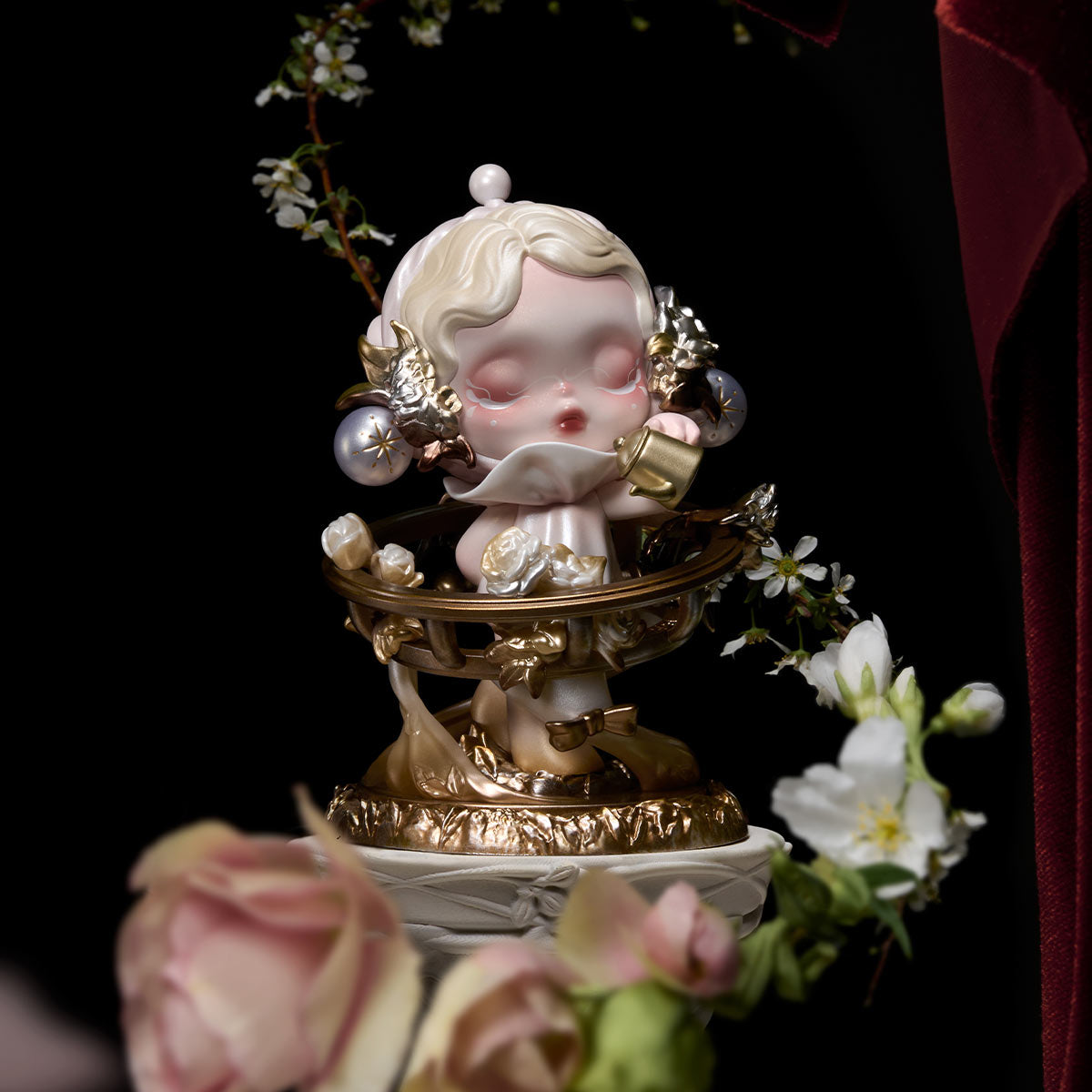 SKULLPANDA Petals in Four Acts Series Blind Box Figure | POP MART Super Anime Store