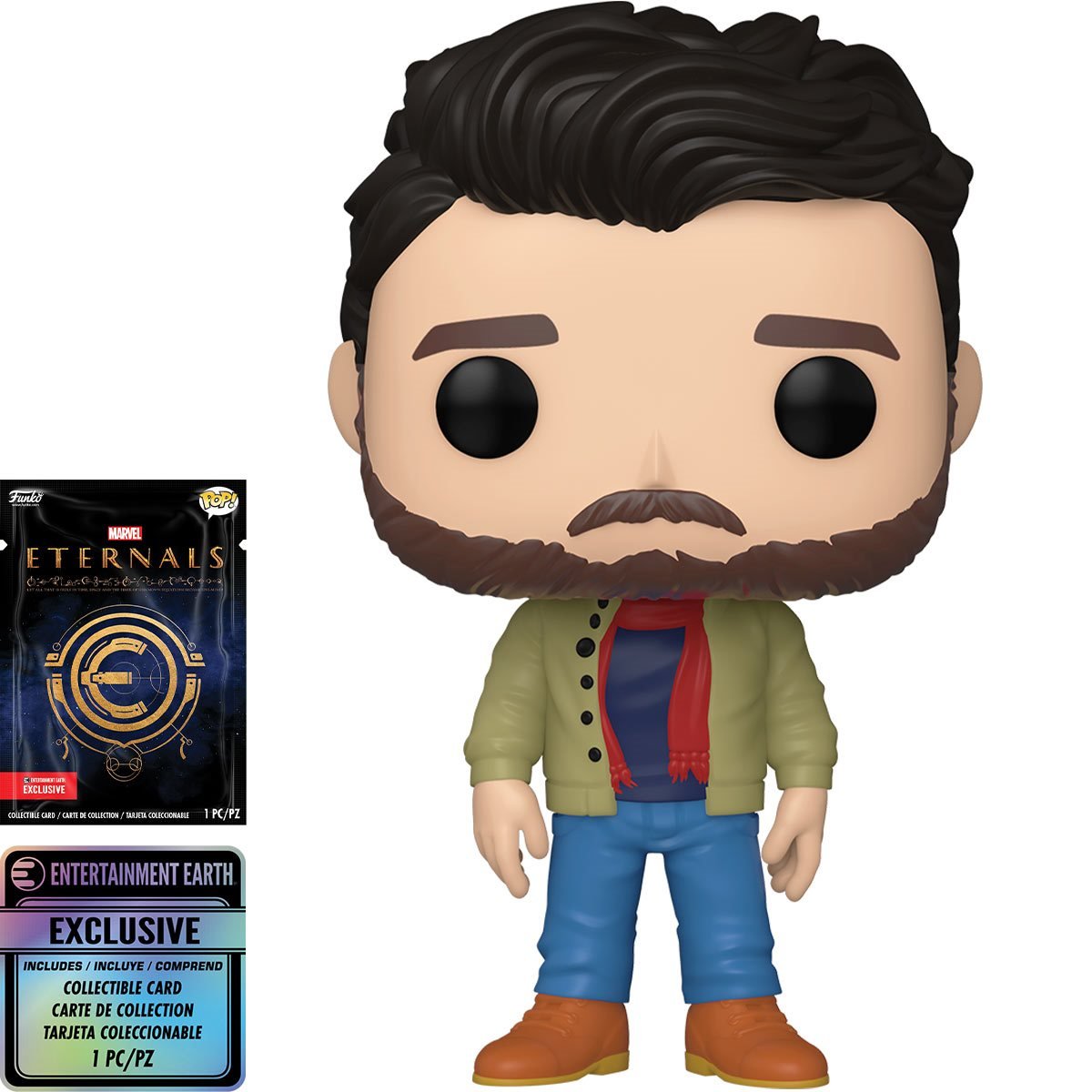 Funko Pop! Eternals: Dane Whitman with Collectible Card - Entertainment Earth Exclusive Josh's Cards