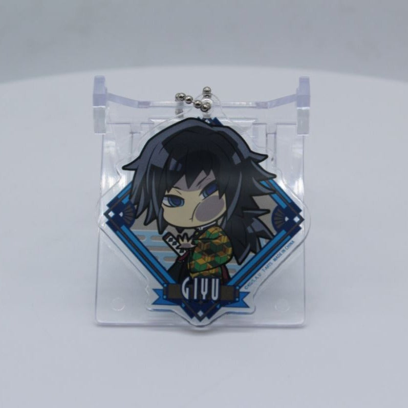 DEMON SLAYER 9 PILLARS GIYU TOMIOKA ACRYLIC KEYCHAIN Anime Pop