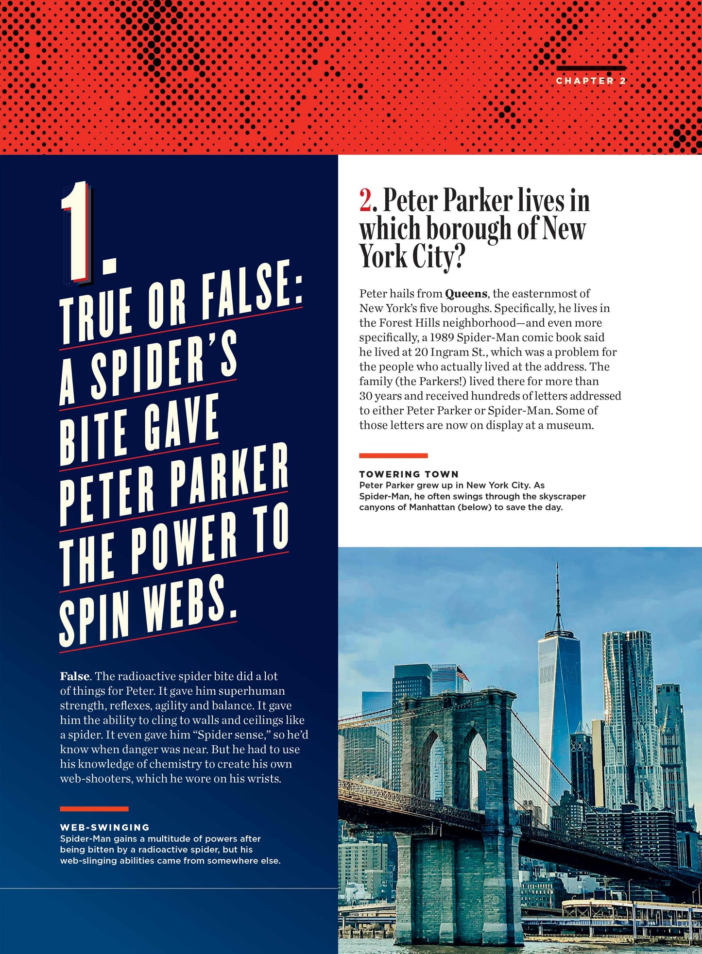 Spider-Man - Trivia: Comics, Movies, TV Series, Cartoons, Peter Parker, Superhero, Web-Swinging, Villians, Doctor Octopus, Carnage, Marvel Universe, Tobey Maguire, Andrew Garfield, Tom Holland & More! Magazine Shop US