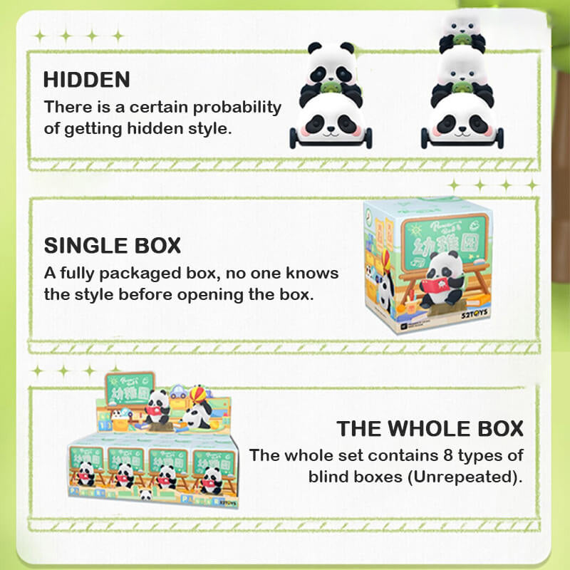 Panda Roll Kindergarten Series Blind Box (1 Blind Box) Super Anime Store