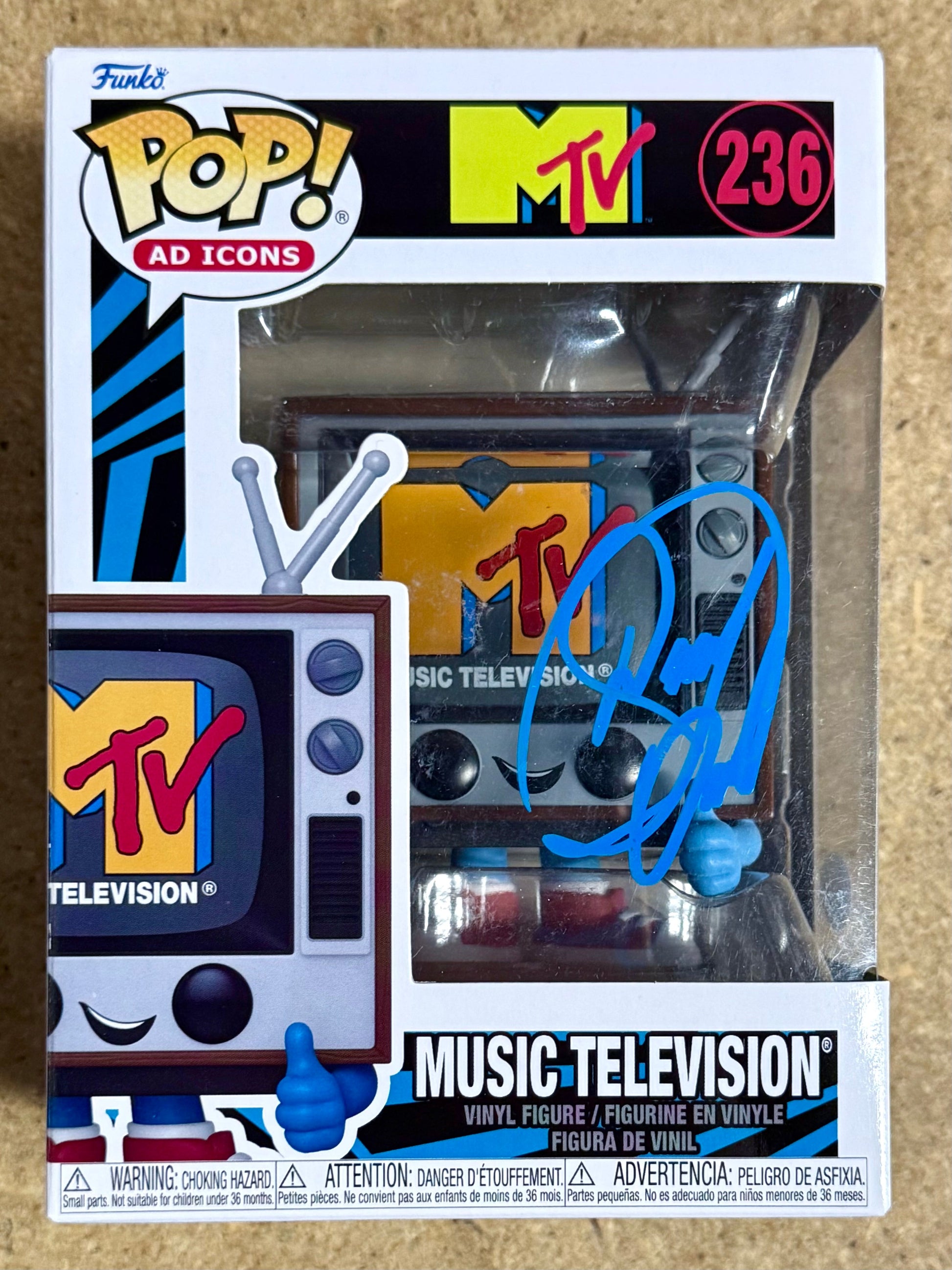 Musician Donny Osmond Signed 2024 MTV Funko Pop #236 With JSA COA Mustang Comics