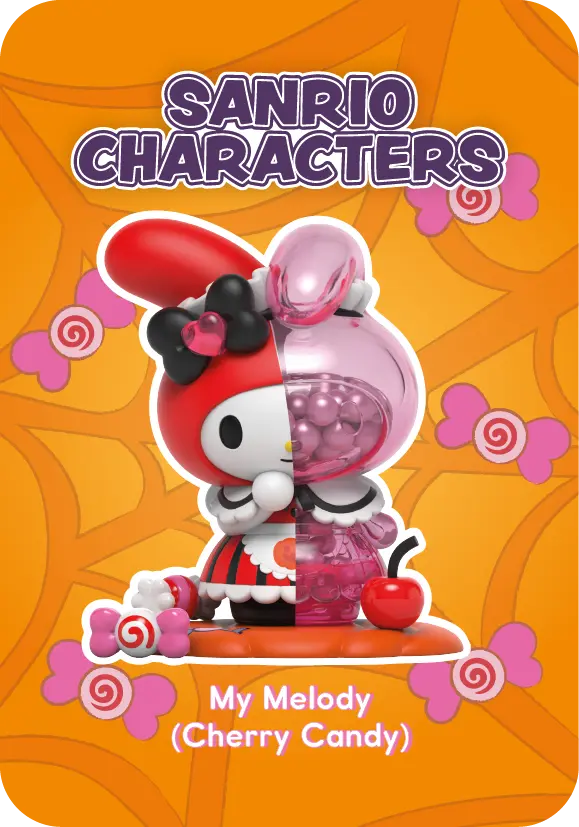 Kandy: Sanrio Spooky Fun Series Blind Box (1 Blind Box) Super Anime Store