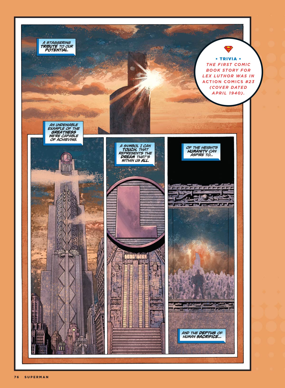 DC Comics Presents Superman – Don’t miss this amazing limited-edition magazine featuring the comic book stories that inspired the new movie including All-Star Superman # 1, Superman: For All Seasons # 1, and Lex Luthor: Man Of Steel # 1! Magazine Shop US