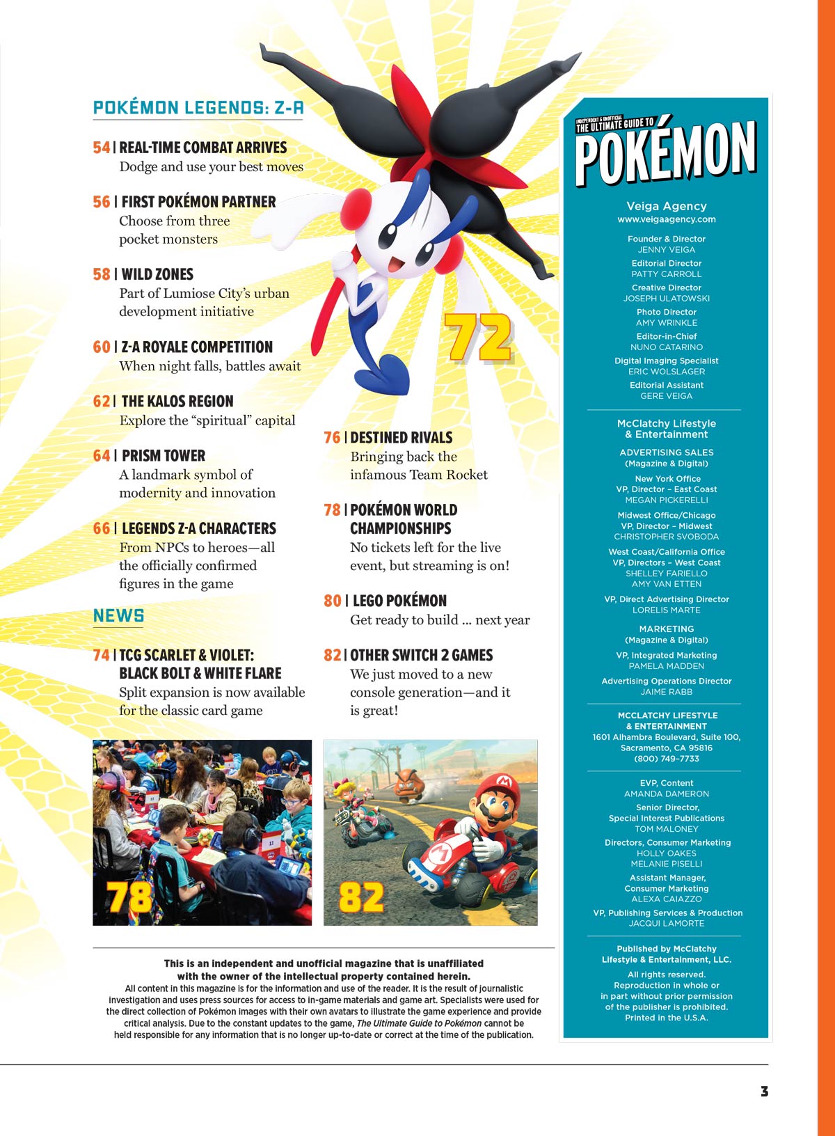Pokémon - The Ultimate Guide: Pokemon Legends Z-A, Big Preview, Nintendo Switch 2 Games, World Of Lego & Celestial Guardians, Immersive Adventures, Shining Revelry Fan Favorites, Posters & More! Magazine Shop US