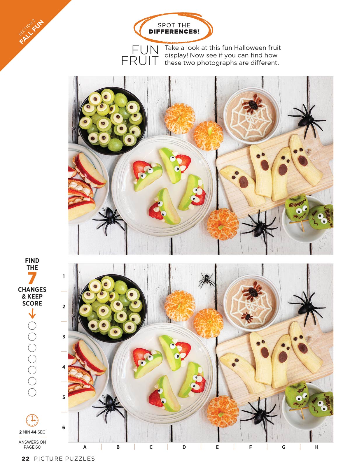 Brain Fun - Picture Puzzles: Spot 266 Differences, 5 Themed Sections, Home & Garden, Fall Fun, Harvest Holidays, Autumn Animals, Sweater Weather, Strengthen Memory, Improve Focus, Relax & More! Magazine Shop US