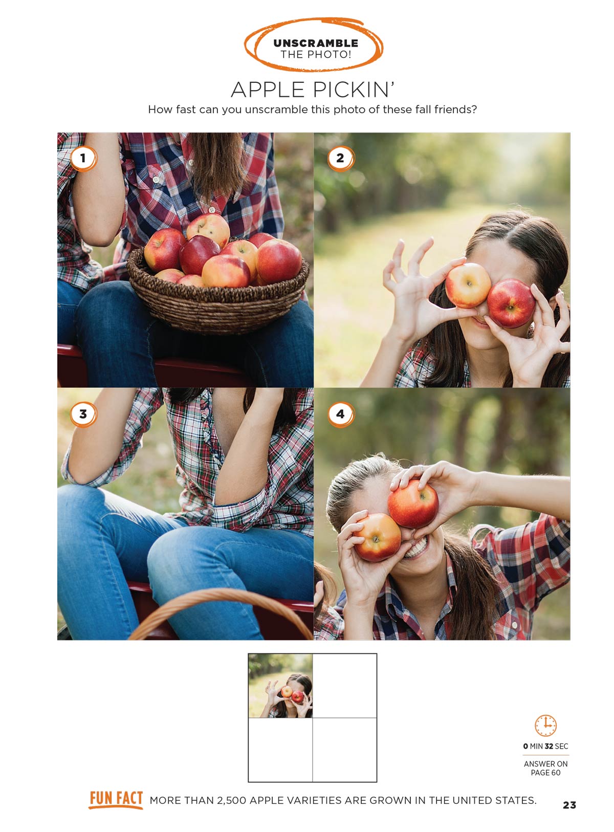 Brain Fun - Picture Puzzles: Spot 266 Differences, 5 Themed Sections, Home & Garden, Fall Fun, Harvest Holidays, Autumn Animals, Sweater Weather, Strengthen Memory, Improve Focus, Relax & More! Magazine Shop US