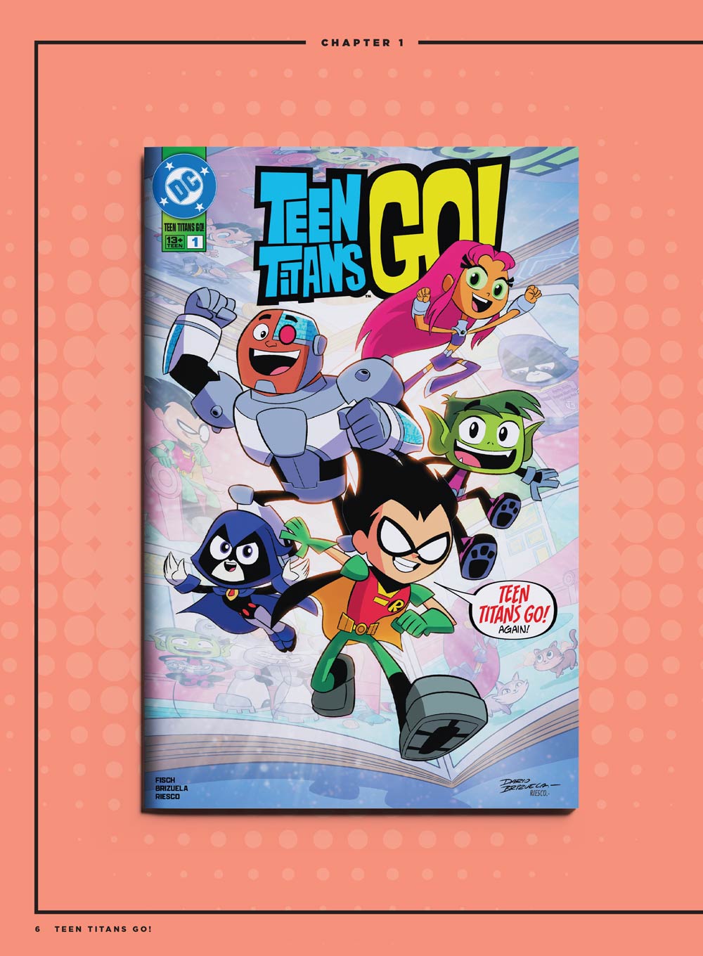 DC Comics Presents - Teen Titans Go: Four Epic Comic Adventures, Featuring Your Favorite Heroes, Robin, Starfire, Raven, Cyborg, Beast Boy, Graphic Novel Series Of Friendship, Heroism & More! Magazine Shop US