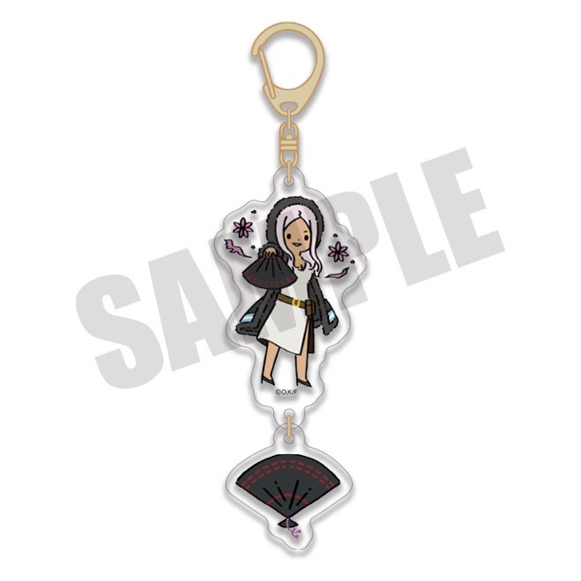 FIRE FORCE PRINCESS HIBANA ACRYLIC P DESIGN KEYCHAIN Anime Pop