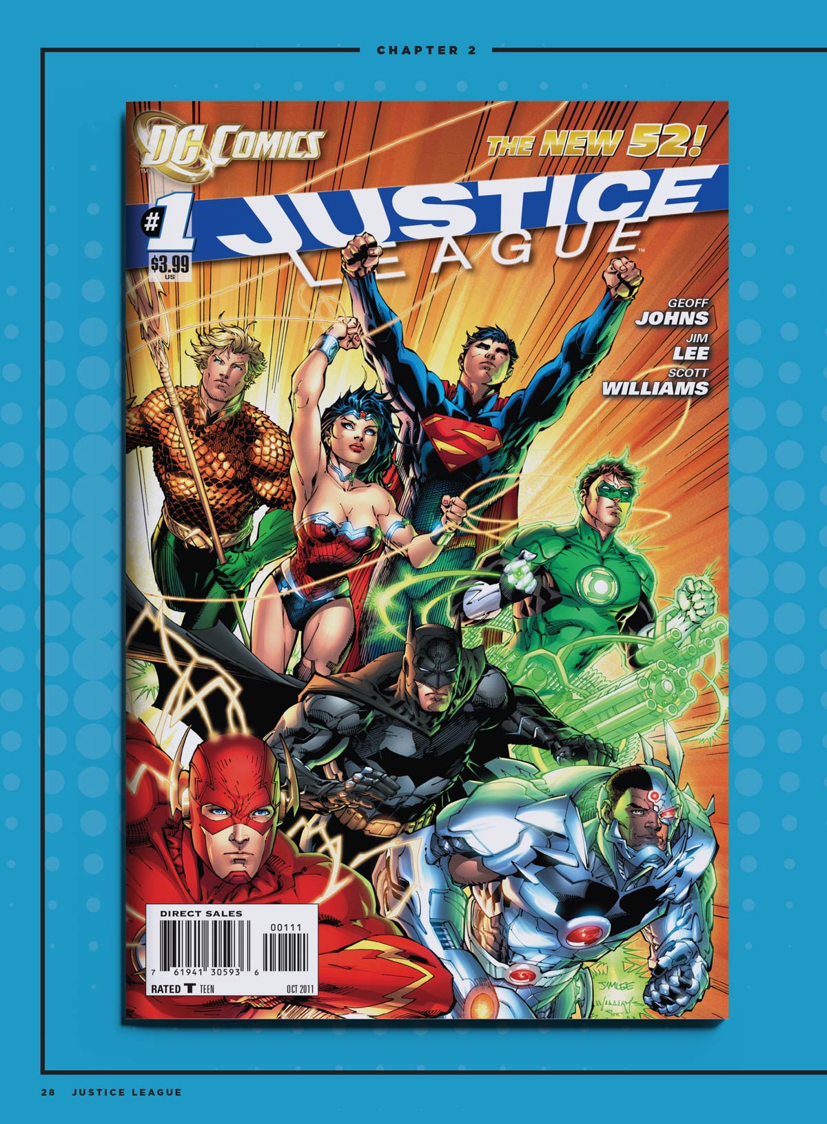 DC Comics Presents - Justice League: Four Epic Comic Book Stories, Action-Packed Adventures With Iconic Superheroes Such As Superman, Batman, Wonder Woman, The Flash, Green Lantern, Aquaman & More! Magazine Shop US