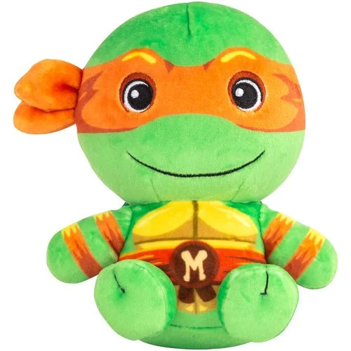 Club Mocchi Mocchi Teenage Mutant Ninja Turtles Michelangelo Junior 6-Inch Plush Collectors Row