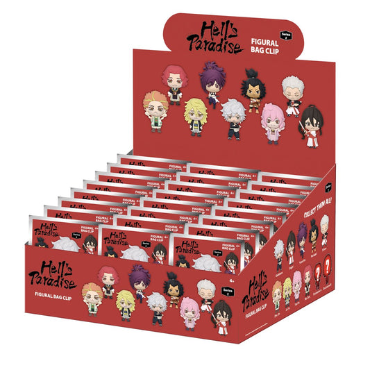 Hell's Paradise Series 2 3D Foam Bag Clip Blind Bag Super Anime Store