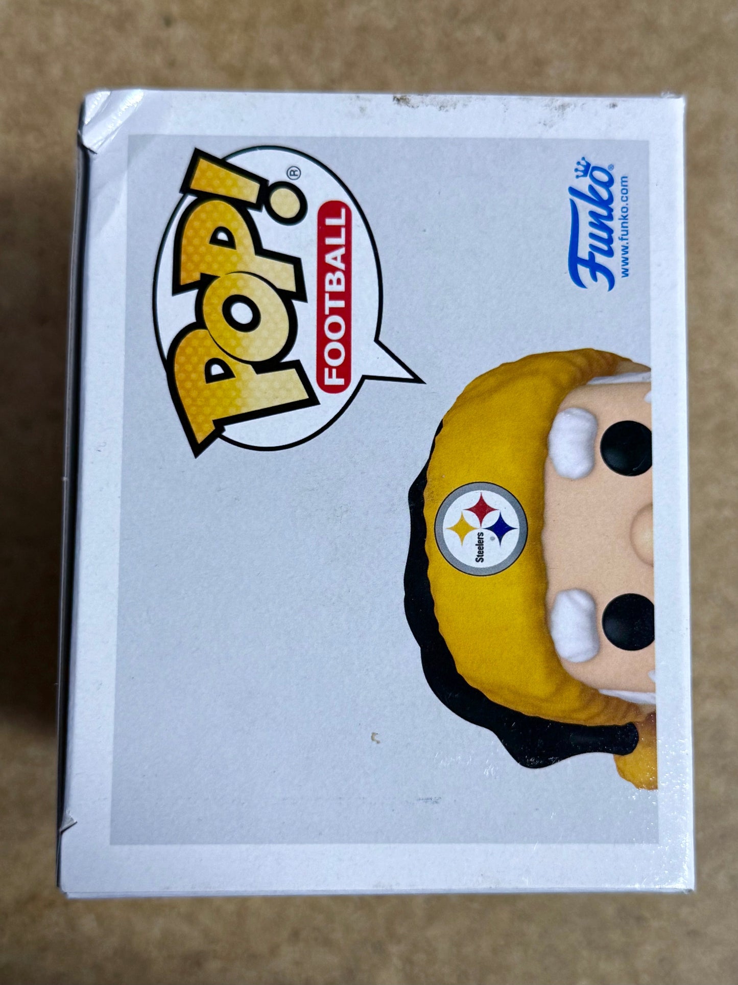 Mason Rudolph Signed NFL Pittsburgh Steelers Santa Funko Pop! #287 With JSA COA Mustang Comics