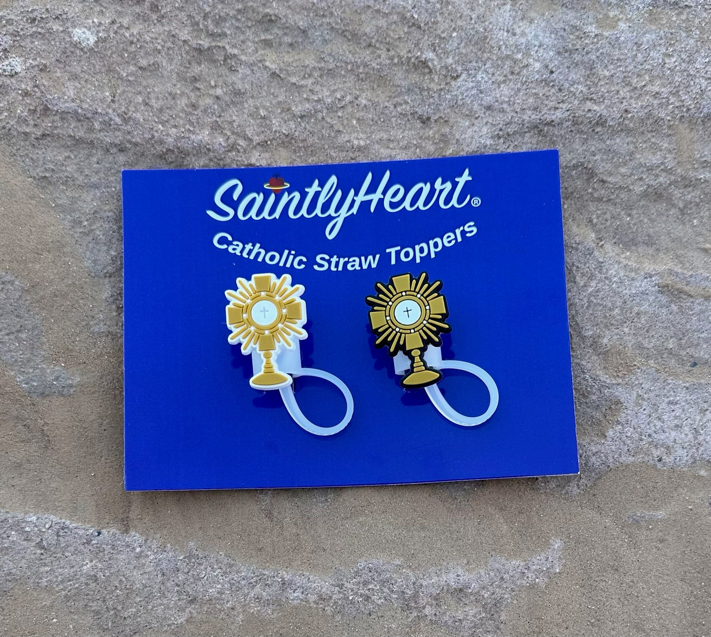 Catholic Straw Toppers: Adoration (a 2 pack!)