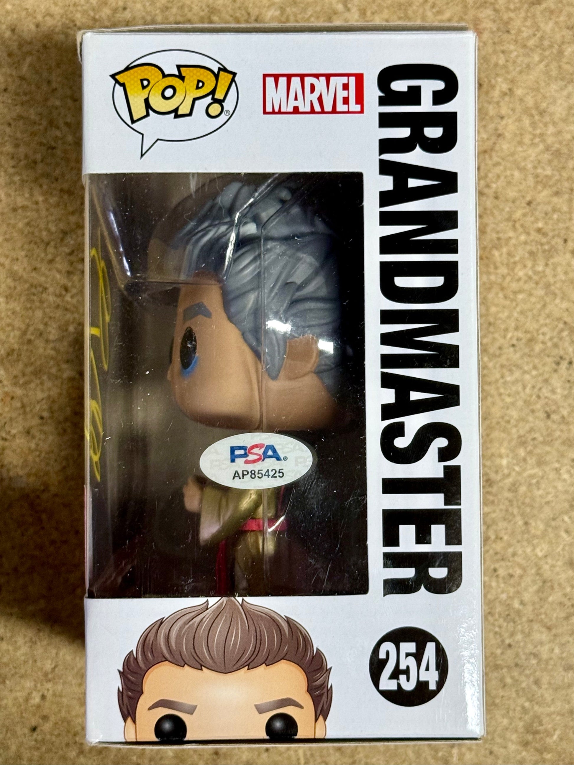 Jeff Goldblum Signed Thor Ragnorak Grandmaster NYCC Vaulted Exclusive Funko Pop! #254 With PSA COA Mustang Comics