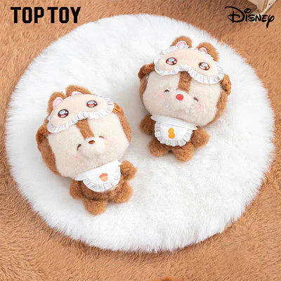 [In Stock] MINISO Disney Squinting Sleepwear Series Plush Keychains Gift Blind Box Ralphie's Funhouse