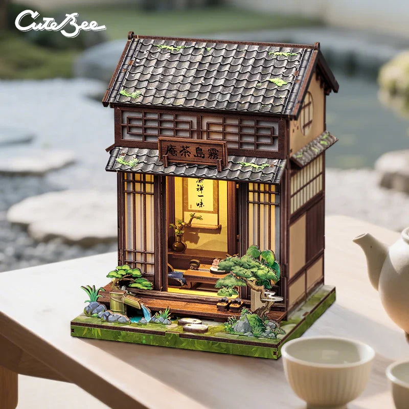 CUTEBEE DIY Miniature House | Kirishima Cha-an Super Anime Store