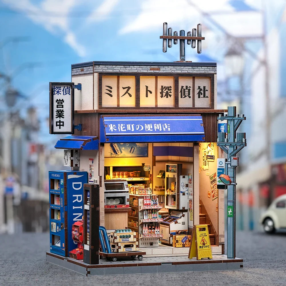 CUTEBEE DIY Miniature House | Beika-cho Convenience Store Super Anime Store
