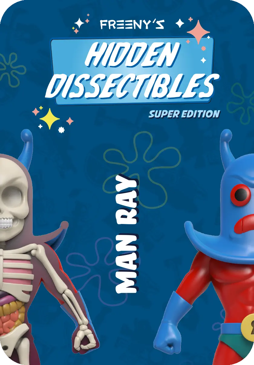 Freeny's Hidden Dissectibles SpongeBob SquarePants Series 04 Super Edition Blind Box - Mighty Jaxx Super Anime Store