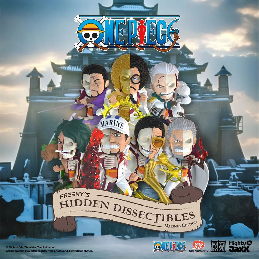Freeny's Hidden Dissectibles One Piece Marines Edition Blind Box - Mighty Jaxx Super Anime Store